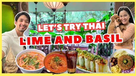 lime and basil thai restaurant parañaque menu|Lime and Basil Alfonso.